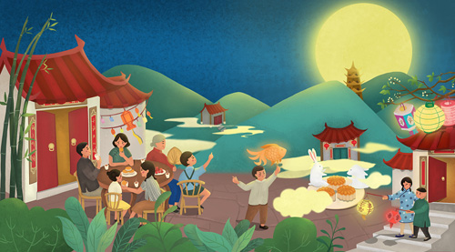 中秋節(jié)的說說，關(guān)于中秋節(jié)的句子